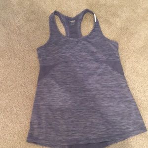 Purple workout top